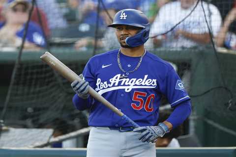 Dodgers move Mookie Betts down batting order amid renewed struggles