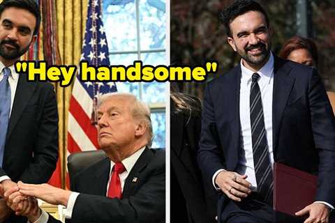 Zohran Mamdani Had The Funniest 2-Word Response To Donald Trump Calling Him Handsome