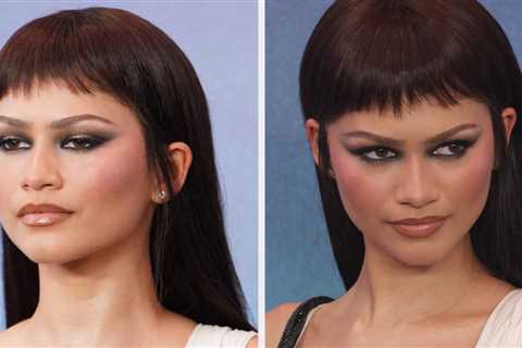 Here For The Stylish Spider Slinging: Zendaya Stunned In A Super Sheer-Webbed Gown At The Shanghai..