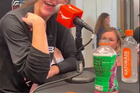 Watch Caitlin Clark’s shocked live reaction as she’s told about LeBron James signing
