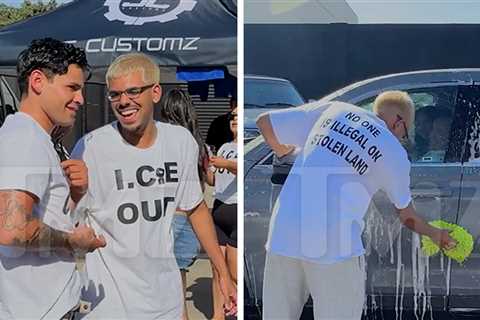 N3on, Ryan Garcia Support Families Affected by ICE at Car Wash