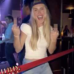 Matthew Stafford’s wife Kelly shakes butt, flips off camera in wild birthday video