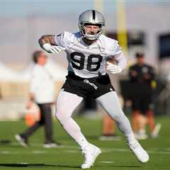 Maxx Crosby’s wife Rachel gives fans peek inside Raiders training camp