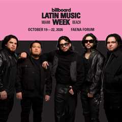 Fuerza Regida to Headline Superstar Q&A at Billboard Latin Music Week 2026