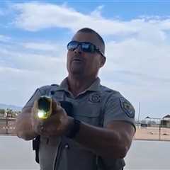 Arizona Man Catches Fire After Federal Officer Deploys Taser at Gas Pump