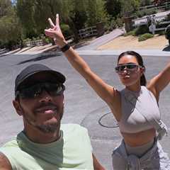 Lewis Hamilton Shares New Pictures with Kim Kardashian