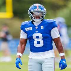 Giants cut Juju Smith-Schuster as fight for wide receiver spot intensifies
