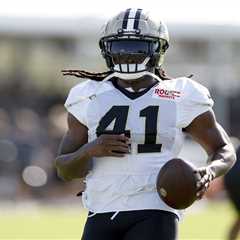 Saints lose Alvin Kamara for at least a month in injury blow