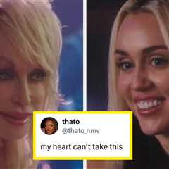 This Emotional Clip Of Dolly Parton And Miley Cyrus Reflecting On “Hannah Montana” Is Going Viral..