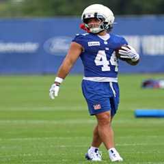 Cam Skattebo’s ‘infectious’ energy causes Giants practice skirmish