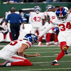 Dominic Zvada has perfect preseason finale to earn Giants kicking job