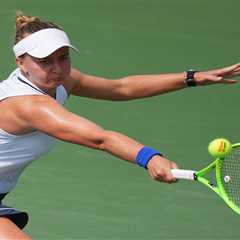 Two-time Grand Slam champ Barbora Krejcikova the first seeded player to go down at US Open
