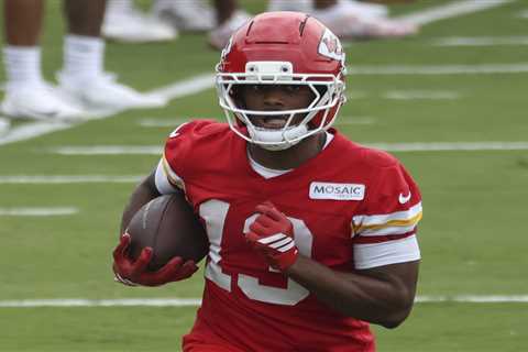 Emerging Chiefs rookie Cyrus Allen leaves on cart in potential injury worry