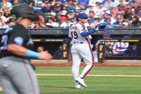 Zac Thornton fights through rough start in first taste of Mets adversity in loss to Marlins