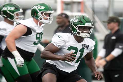 David Bailey doesn’t feel any ‘pressure’ while already making impact at Jets’ training camp