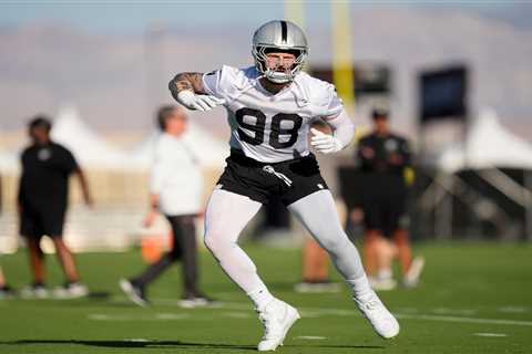 Maxx Crosby’s wife Rachel gives fans peek inside Raiders training camp