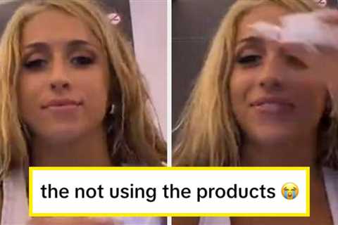 Tate McRae Is Being Dragged For Seemingly Pretending To Use The Drugstore Products In A Sponsored..