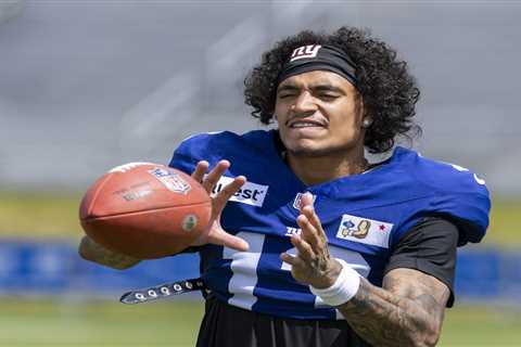 Jalin Hyatt shows signs of hope in new role — from wrong side of Giants roster bubble
