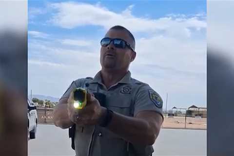 Arizona Man Catches Fire After Federal Officer Deploys Taser at Gas Pump