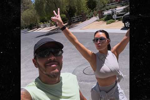 Lewis Hamilton Shares New Pictures with Kim Kardashian