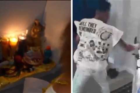 Blueface Leaves House After Calling Nevaeh Akira a 'Voodoo Witch' on Video