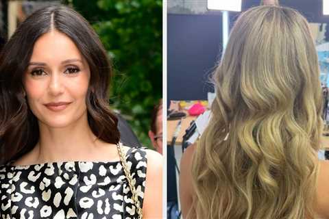 It's So Green!: Nina Dobrev Just Debuted An Unrecognizable Blonde Look, And People Have Concerns