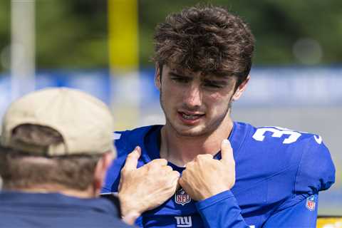 Dominic Zvada has to start from somewhere — and Giants rookie tells The Post he’s ready to make it..