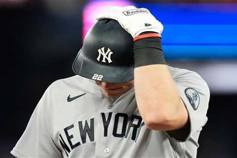Ben Rice’s struggles at plate coming at wrong time for Yankees