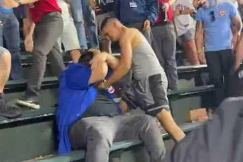 Cubs-White Sox fan fight gets real ugly at Wrigley Field: ‘He’s got to go to jail’