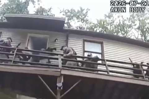 U.S. Marshals Fall Through Wooden Deck While Serving Warrant at Sex Offender's Home