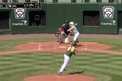 California Little League World Series team gets hosed on unbelievable final pitch of Iowa’s..