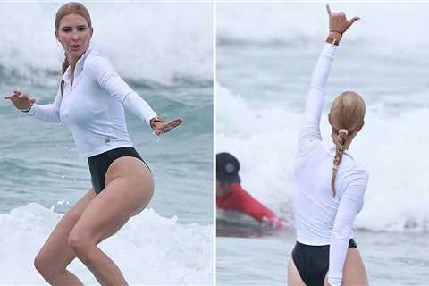 Ivanka Trump Shows Off Surf Skills During Costa Rica Getaway
