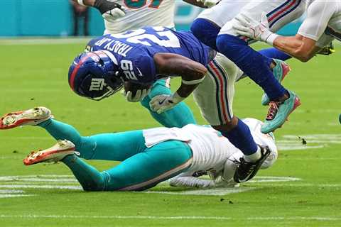 Tyrone Tracy Jr’s preseason mistakes could lead to tough Giants roster call