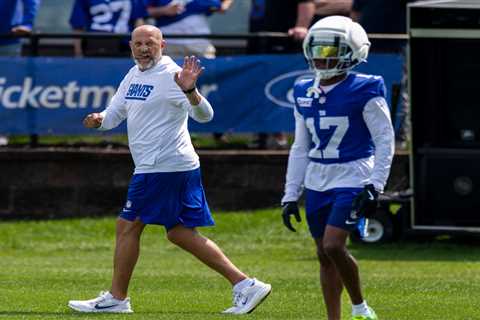 Matt Nagy faces the brunt of the Giants pressure to develop Jaxson Dart