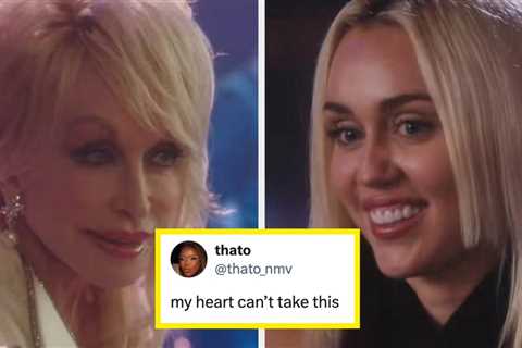 This Emotional Clip Of Dolly Parton And Miley Cyrus Reflecting On “Hannah Montana” Is Going Viral..