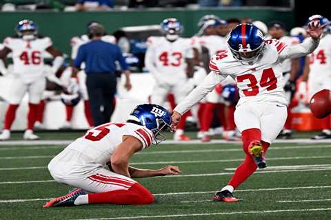 Dominic Zvada has perfect preseason finale to earn Giants kicking job