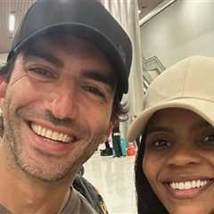Justin Baldoni Bumps Into Blake Lively Critic Candace Owens After Court Win