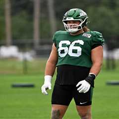Joe Tippmann embracing his Jets role one year after surprise switch