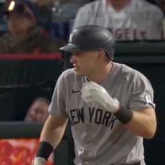 Yankees’ Ben Rice injures person in camera well with foul ball in scary scene