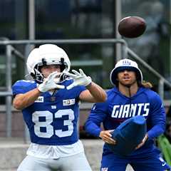 Giants sign wide receiver Dalen Cambre from practice squad with Malik Nabers questionable