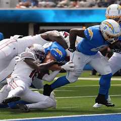 Omarion Hampton goes beast mode, submits Week 1 ‘Run of the Year’ candidacy