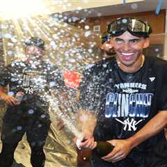 George Lombard Jr. relishes first champagne celebration after spearheading Yankees rally