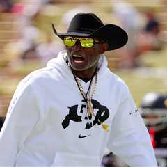 Deion Sanders appeared to be chanting in tongues after last Colorado win — he explains why