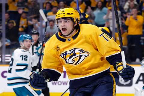Devils acquire rising winger Luke Evangelista in trade with Predators