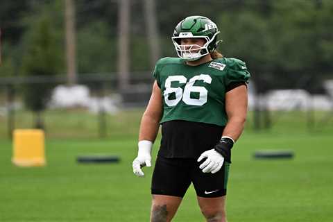 Joe Tippmann embracing his Jets role one year after surprise switch