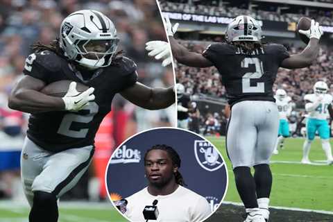 Raiders finally give Ashton Jeanty room to shine