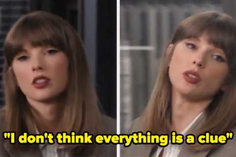 Taylor Swift Made A Surprise Appearance At The Emmys, And She Left An Easter Egg In Plain Sight