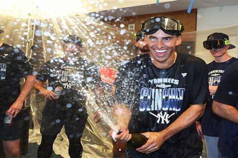 George Lombard Jr. relishes first champagne celebration after spearheading Yankees rally