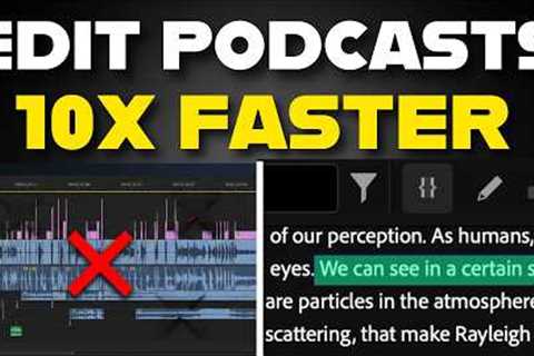 How to Edit a Podcast with Text-Based Editing in Adobe Premiere Pro