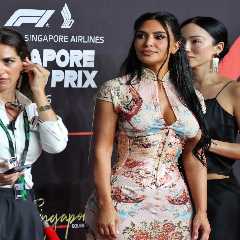 Kim Kardashian ‘didn’t know the rules’ as she makes up for F1 interview snub